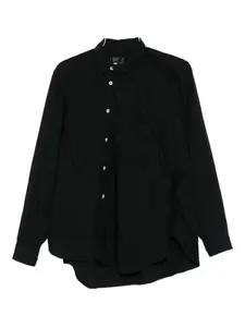 Асимметричная рубашка Black Comme Des Garçons, черный