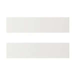 Фронтальная панель ящика, белый, 40x10 см, STENSUND IKEA