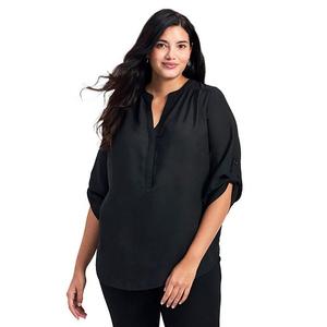 Блузка Madeline с коротким рукавом для женщин plus size Avenue