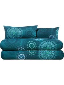Постельное белье Erwin Müller Sparpaket 4 tlg, цвет petrol
