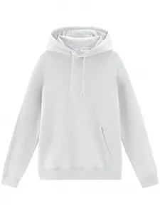 Худи с вышитым логотипом WOOLRICH, серый