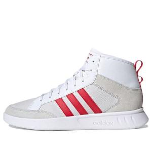 Кроссовки Court80s mid красные Adidas, белый