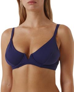 Верхняя часть бикини Melissa Odabash Palm Beach, темно-синий