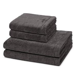 Lifestyle Набор полотенец Cawö - 4-teilig, 50x1x100 см, антрацитовый