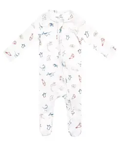 Комбинезон-слип с молнией Arctic Wonder для мальчиков и девочек Copper Pearl, белый