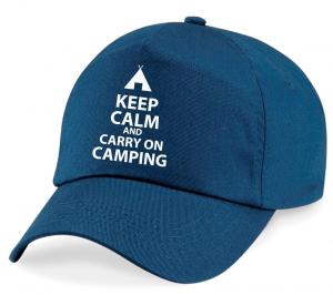 Сохраняйте спокойствие и продолжайте походный бейсбол 60 SECOND MAKEOVER, темно-синий