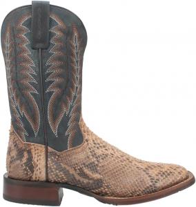 Мужские сапоги Dan Post Templeton с квадратным носком, вышивкой и средним голенищем - коричневые, серые