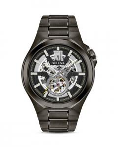 Автоматические часы, 46 мм Bulova, цвет Gray