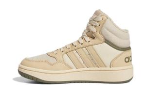 Детские кроссовки для скейтбординга Hoops 3.0, детские, среднего размера, хаки Adidas, хаки