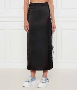 Юбка атласная Karl Lagerfeld Jeans, черный