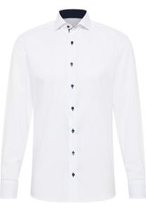 Рубашка делового кроя Slim Fit ETERNA, белый