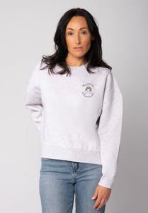 Толстовка watapparel HAPPINESS IS HOMEMADE, Cool Heather Grey/Mottled Light Grey