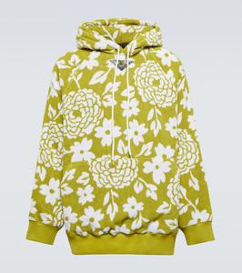 Хлопковый худи с капюшоном Prada, Felce