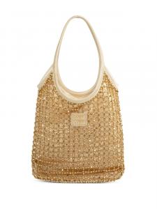 Сумка-шоппер Ivy Miu Miu, золотой