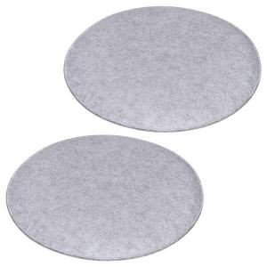 Подушка на сиденье IDIMEX JONITA (2 шт), 35x2x35 см, серый