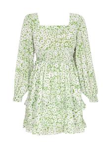 Платье до колена myMo Dress, зеленый