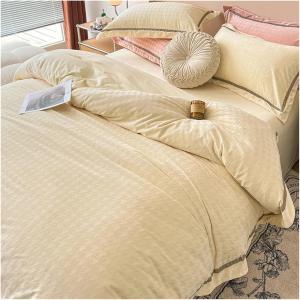 UOIO Комплект постельного белья UOIO зимний теплый велюр молочный