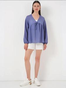 Bigdart Блузка в цвете индиго