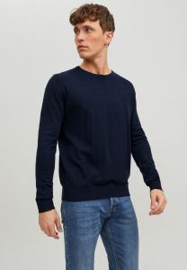 Свитер JJEEMIL CREW NECK NOOS Jack & Jones, темно-синий пиджак