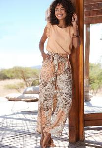 Брюки PALAZZO LASCANA, оранжевый