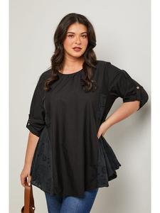 Блузка Curvy Lady, черный