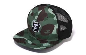 Кепка Bape X Color Camo Mesh Undefeated, зеленый
