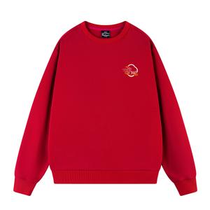 Свитшот с круглым вырезом унисекс 361°, vermilion красный