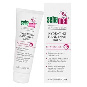 Крем для рук hydrating hand + nail balm Sebamed, объем 75 мл.
