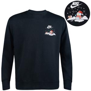 Nike Свитшот унисекс черный