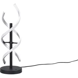 Светильник TRIO Leuchten LED настольная лампа Sequence LED-панель 1 шт. с изменением цвета | настольная лампа с регулировкой яркости, возможность настройки цвета света, сенсорное управление, функция памяти Trio Leuchten, Aluminiumfarben