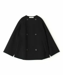 Двусторонний тренч без воротника Galerie Vie, цвет 19 Black