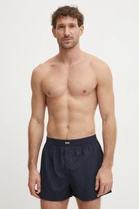 Хлопковые боксеры 2 шт Boss, темно-синий