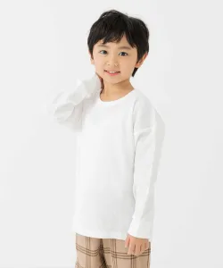 Футболка с длинными рукавами вафельной расцветки Chil2, цвет White