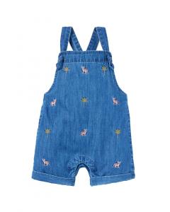 Комбинезон с вышитым тигром от Janie and Jack, синий