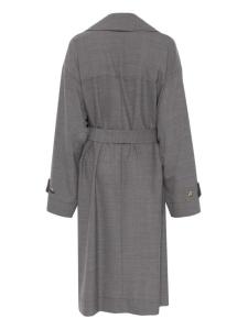 Тренч Philosophy Di Lorenzo Serafini с поясом, серый