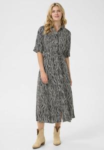 Платье-рубашка TIAH Cream, черный