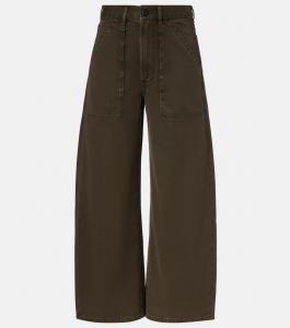 Ayla Cargo джинсы с высокой посадкой и широкими штанинами Citizens of Humanity, Dark Olive