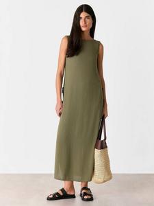 Пляжное платье с завязками сбоку Whistles, хаки