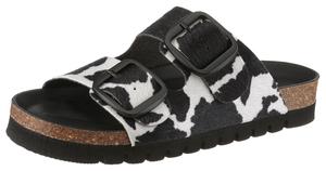 Aniston Мюли в черном и белом