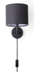 Настенный светильник Paco Home Uni Color E14, черный