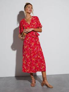 Длинное платье Milan Kiss, цвет rot/grün