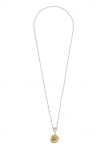 Колье с подвеской в виде Пегаса OBSIDIAN, серебряный