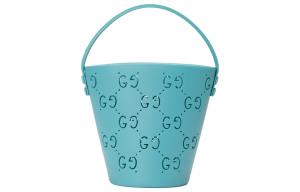 GUCCI Резиновая сумка ведро детская сумка светло голубой
