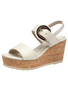 Классические босоножки Marco Tozzi, кремовый