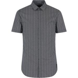 ARMANI EXCHANGE AE FW24 рубашка мужская black