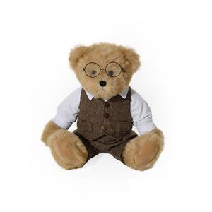 Плюшевая игрушка Bear Whoops Chubby Bear с полной артикуляцией SENDEN'S, Business Clothes [Mature Youth]