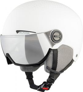 Шлем Alpina  Arber Visor Q-lite 51-55, матово-белый