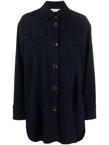 Рубашка с заостренным воротником Rodebjer, синий