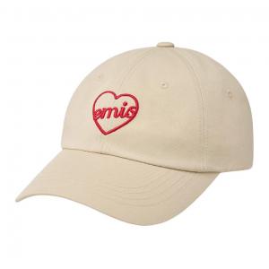 Emis Хлопковая бейсболка унисекс бежевая