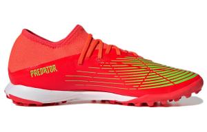 Футбольные бутсы Predator Edge.3 мужские с низким верхом флуоресцентные красные/флуоресцентные зеленые/черные Номер один Adidas